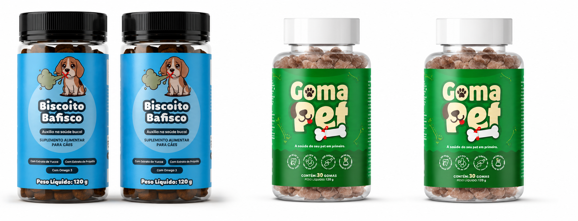 Combo GomaPet e Bafisco